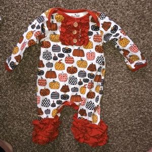 Pumpkin romper